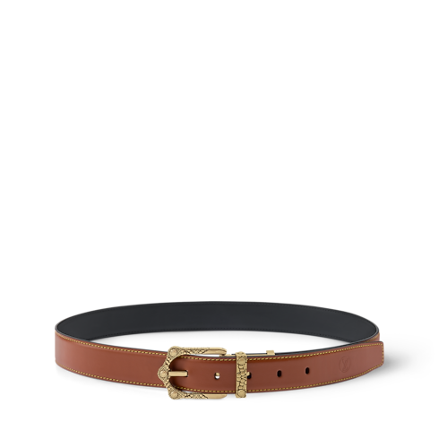 Accessories Belts Frog Crafted 30mm Reversible Belt | Louis Vuitton ® (Product zoom)