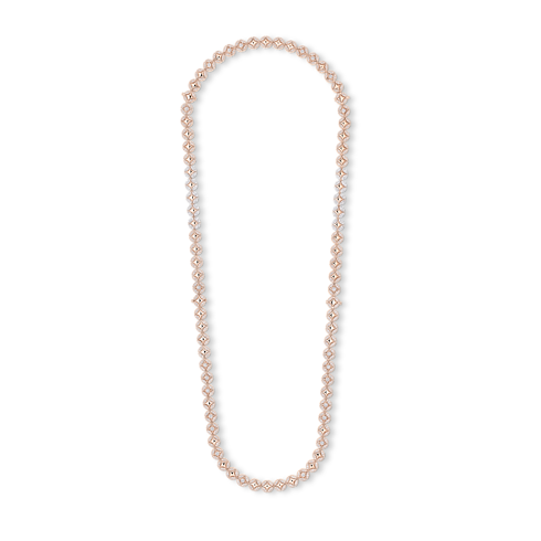 Jewelry Necklaces and Pendants Galaxie Long Necklace, Rose Gold and Diamonds | Louis Vuitton ® (Product zoom)