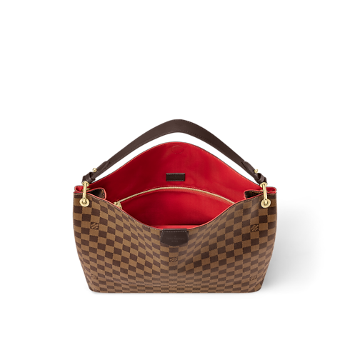 Damier Ebene Handbags All Handbags Graceful MM | Louis Vuitton ® (Product zoom)