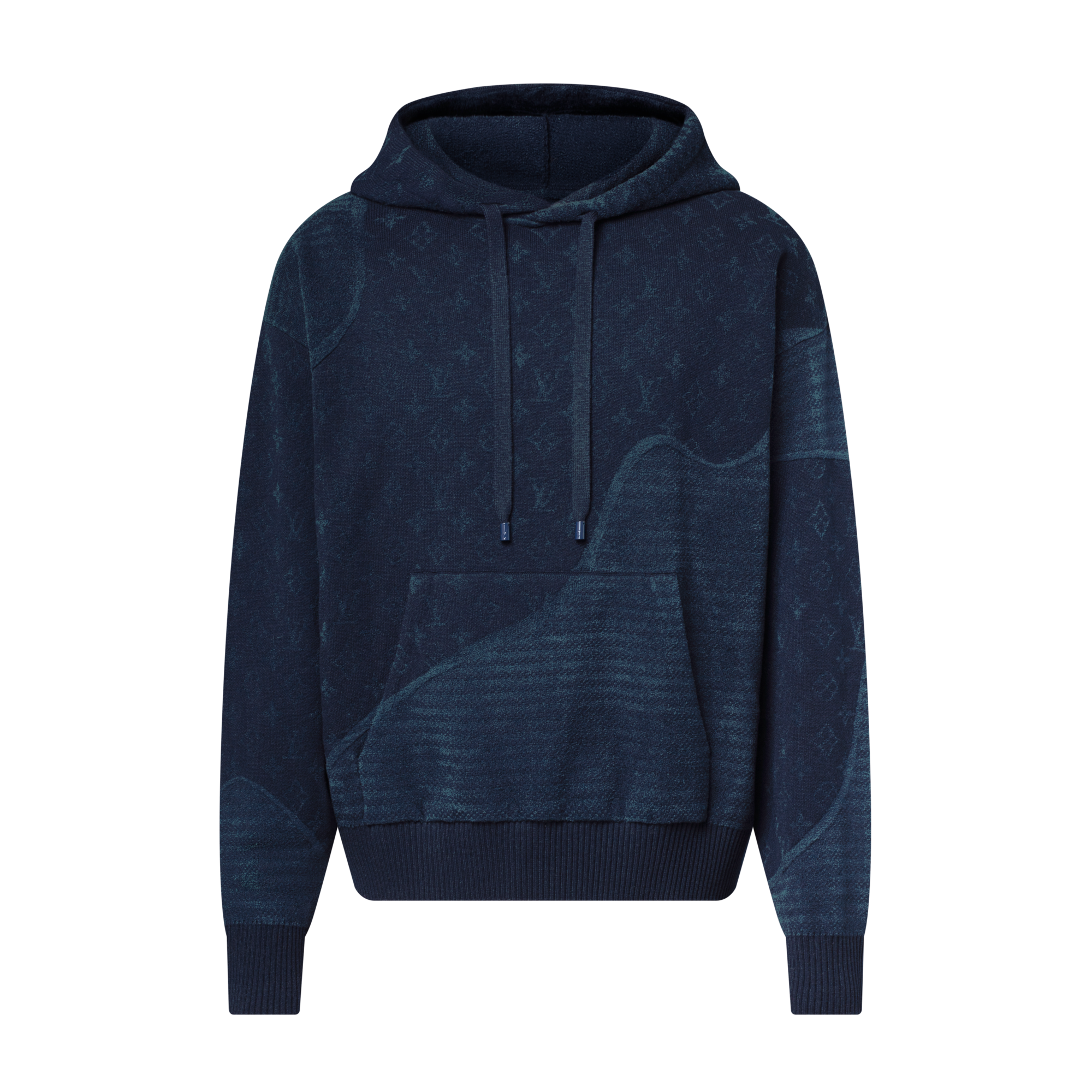  Ready-to-Wear All Ready-to-Wear Graphic Jacquard Hoodie | Louis Vuitton ® (Product zoom)
