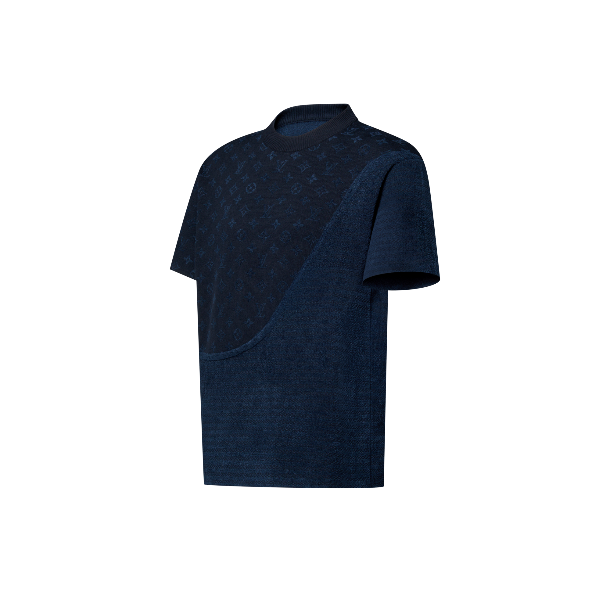  Prêt-à-Porter Tout le Prêt-à-Porter Graphic Jacquard Short-Sleeved Crewneck | Louis Vuitton ® (Zoom produit)
