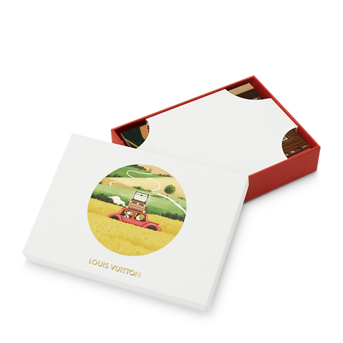 S00 Library and Stationery Office and Writing Greeting cards kit Carnets de Palace | Louis Vuitton ® (Product zoom)