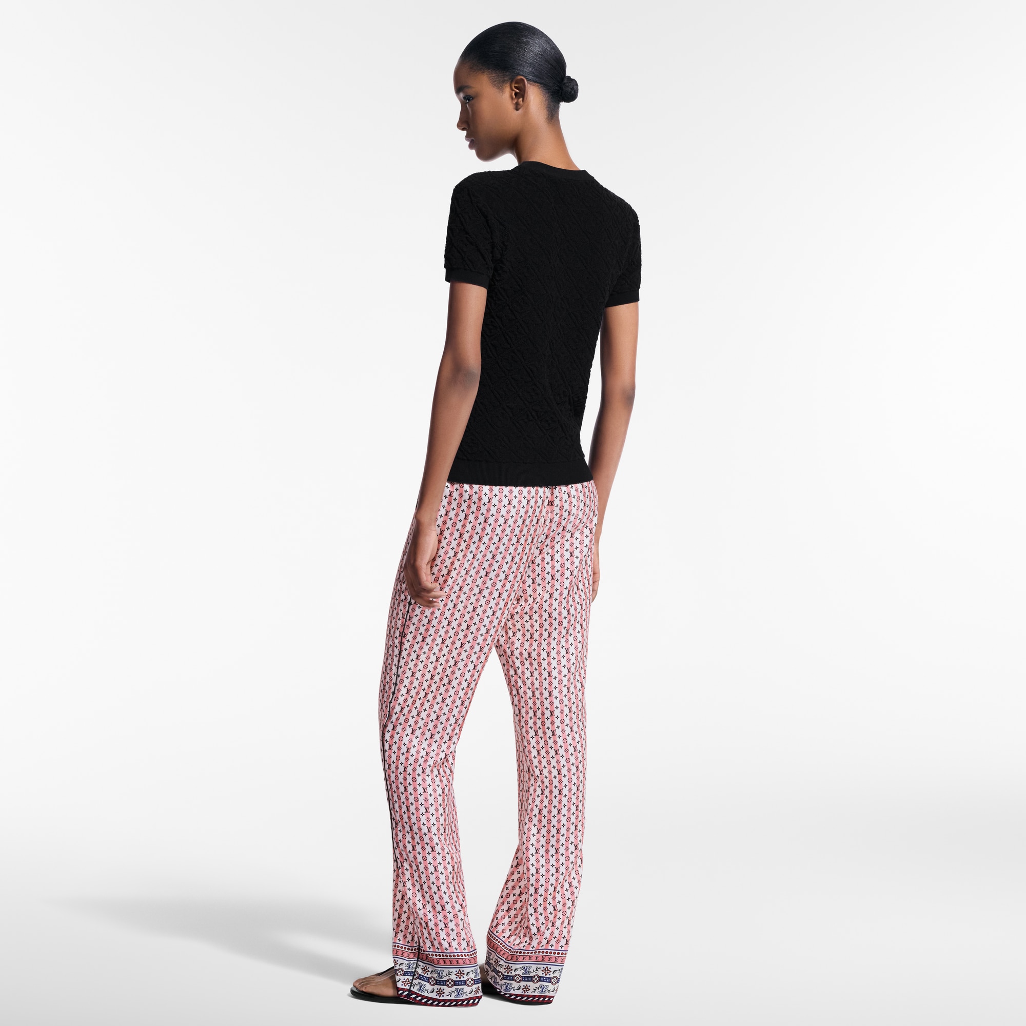  Prêt-à-Porter Hauts Haut en éponge à fleurs de Monogram | Louis Vuitton ® (Zoom produit)