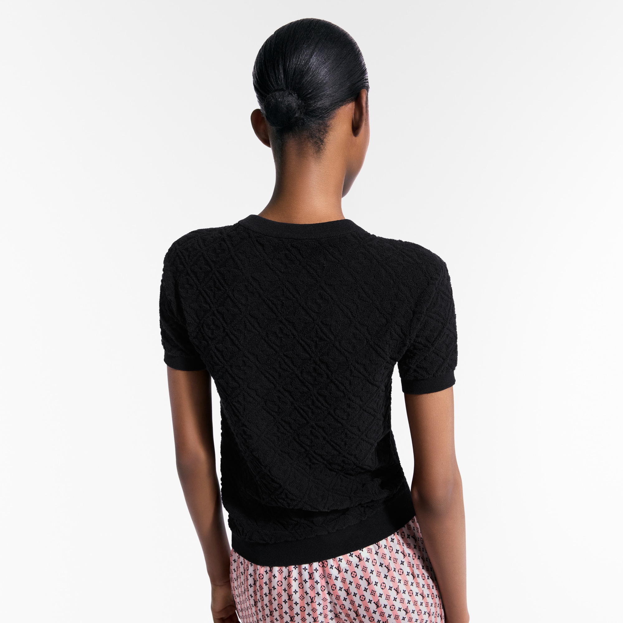  Prêt-à-Porter Hauts Haut en éponge à fleurs de Monogram | Louis Vuitton ® (Zoom produit)