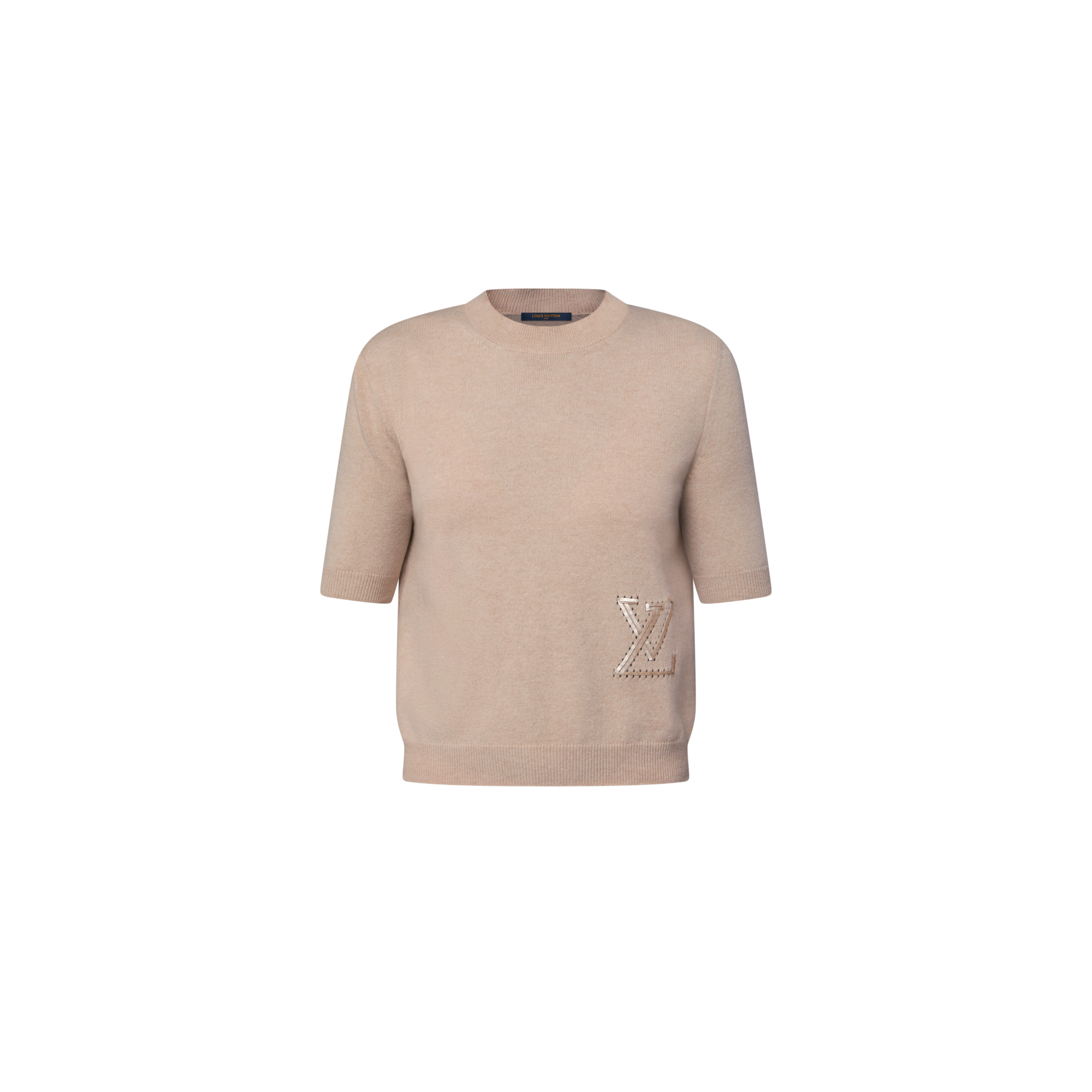  Prêt-à-Porter Hauts Haut en maille à signature en sequins | Louis Vuitton ® (Zoom produit)