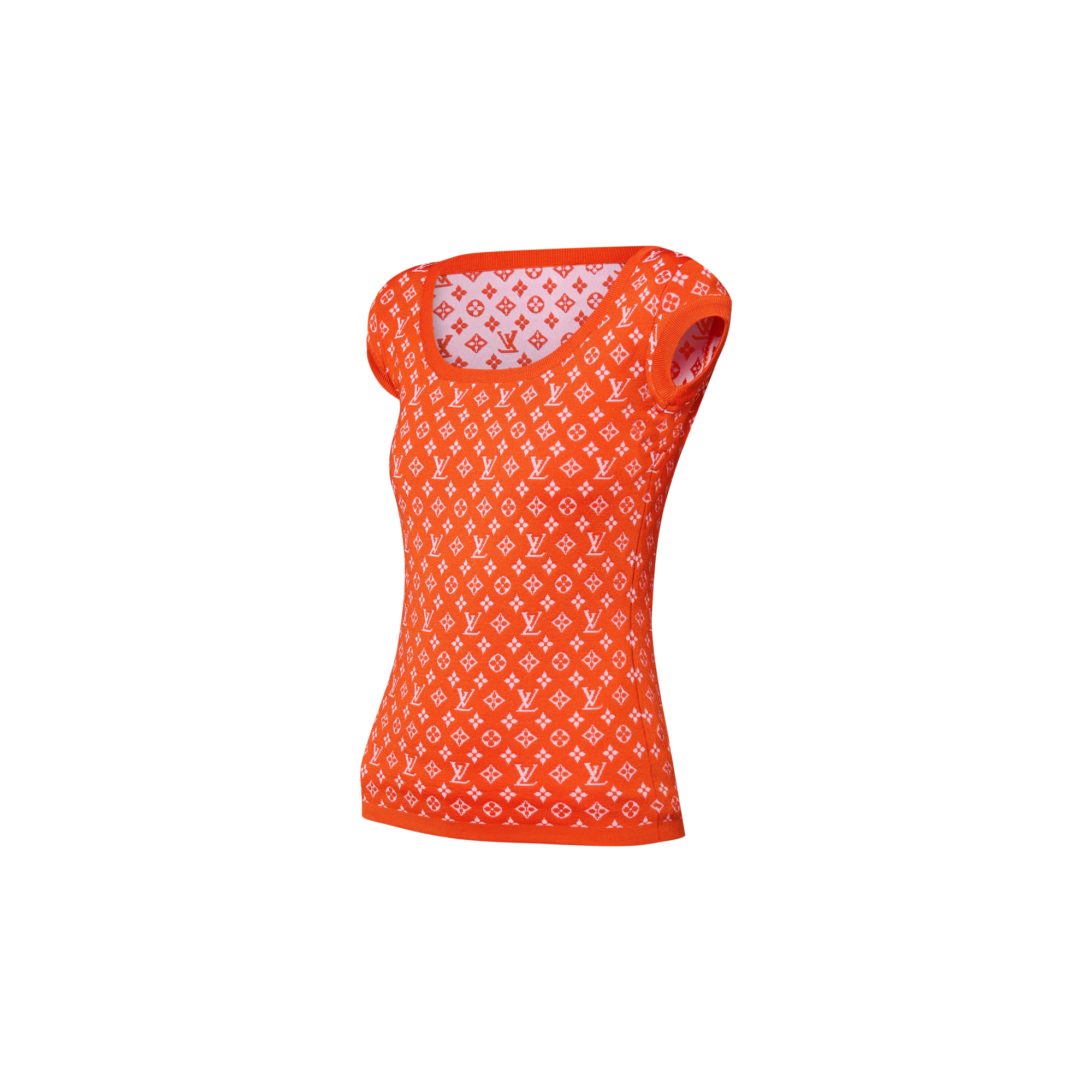  Prêt-à-Porter Hauts Haut en maille Monogram Jacquard | Louis Vuitton ® (Zoom produit)