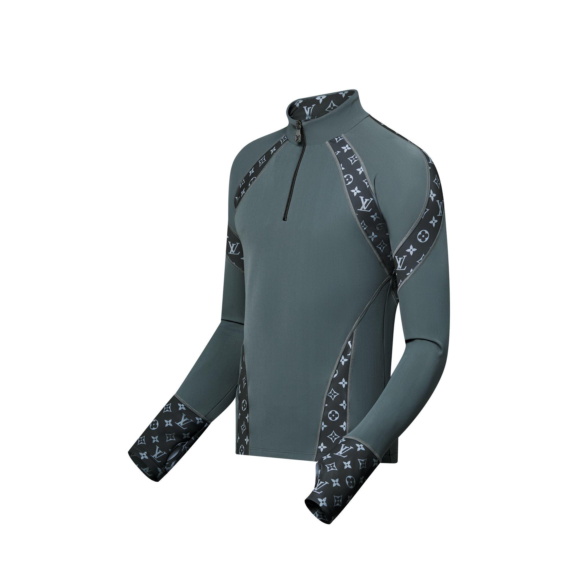  Ready-to-Wear T-Shirts and Polos High Collar Technical Long-Sleeved Ski Top | Louis Vuitton ® (Product zoom)