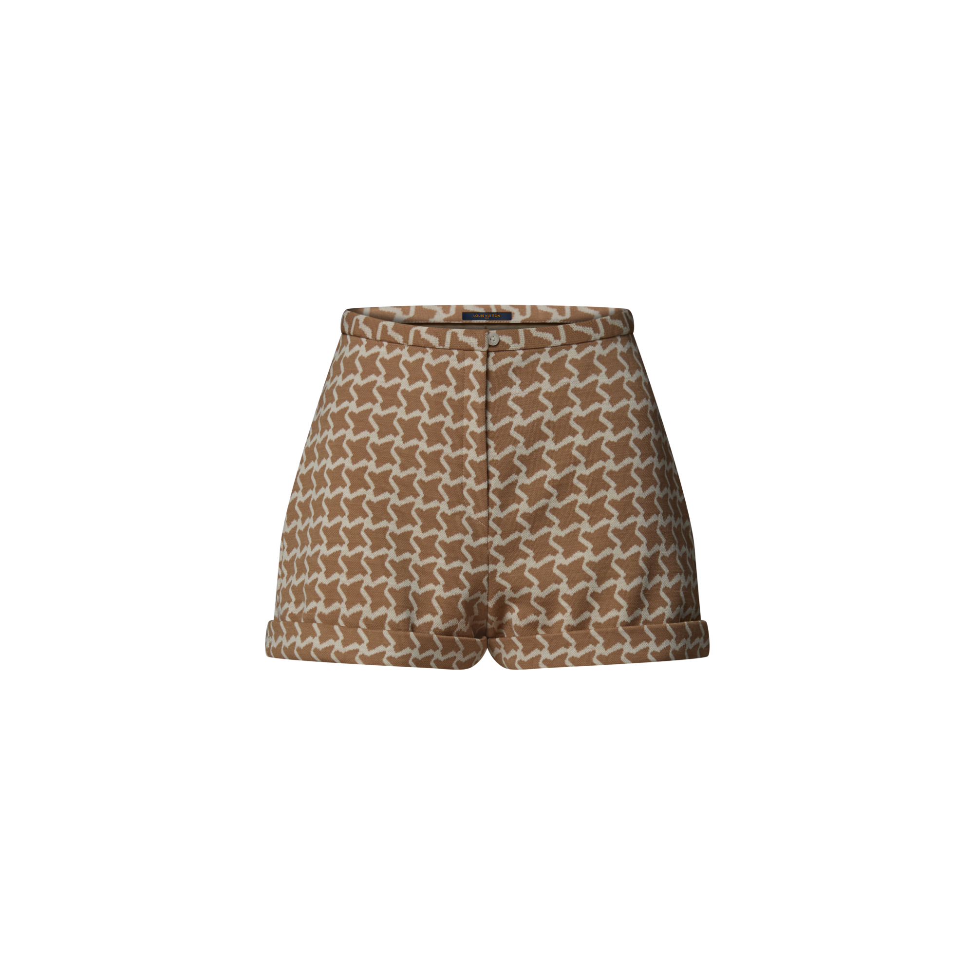  Ready-to-Wear Skirts and Shorts Honeycomb Jacquard Mini Shorts | Louis Vuitton ® (Product zoom)