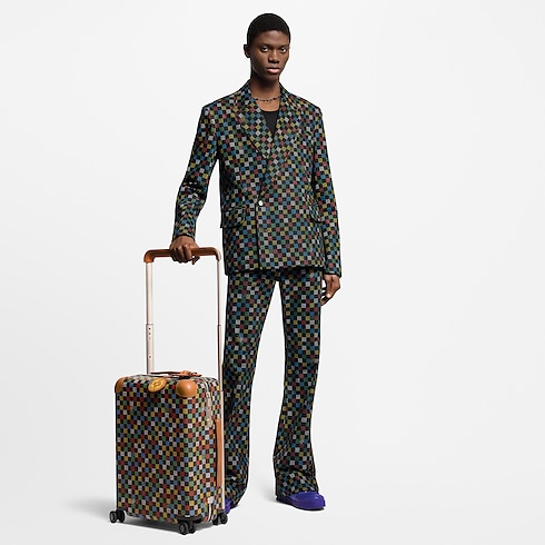 Damier Ebene Travel Rolling Luggage Horizon 55 | Louis Vuitton ® (Product zoom)