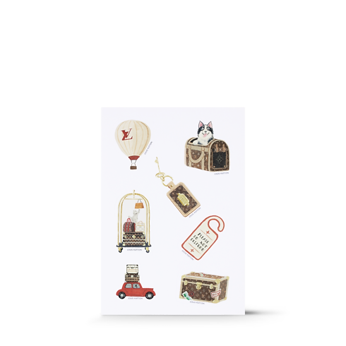 S00 Library and Stationery Office and Writing Jane Notebook MM & Stickers Carnets de Palace Reception | Louis Vuitton ® (Product zoom)