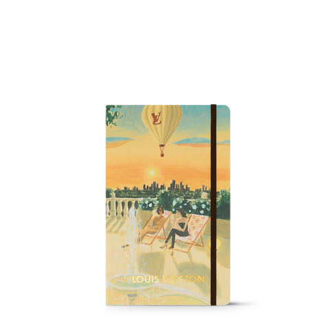 S00 Library and Stationery Office and Writing Jane Notebook MM & Stickers Carnets de Palace Sunset | Louis Vuitton ® (Product zoom)