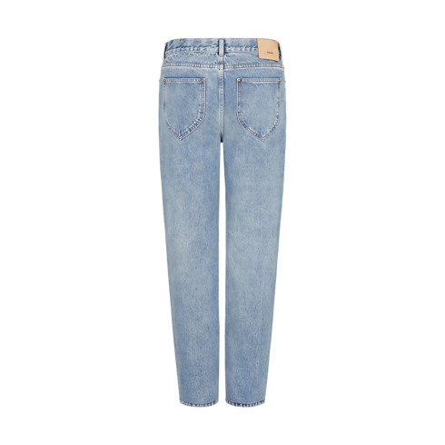 Prêt-à-Porter Pantalons Jean délavé coupe standard | Louis Vuitton ® (Zoom produit)