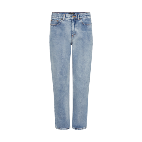 Prêt-à-Porter Pantalons Jean délavé coupe standard | Louis Vuitton ® (Zoom produit)