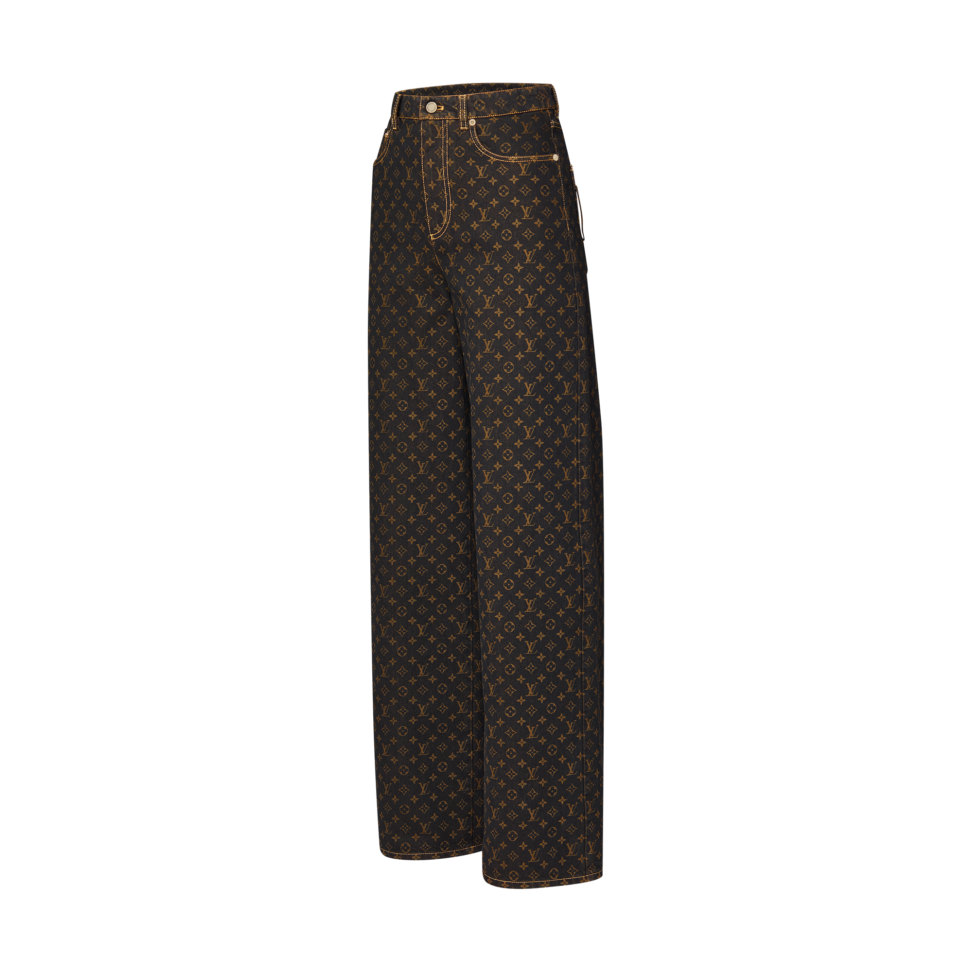  Prêt-à-Porter Pantalons Jean droit Monogram | Louis Vuitton ® (Zoom produit)