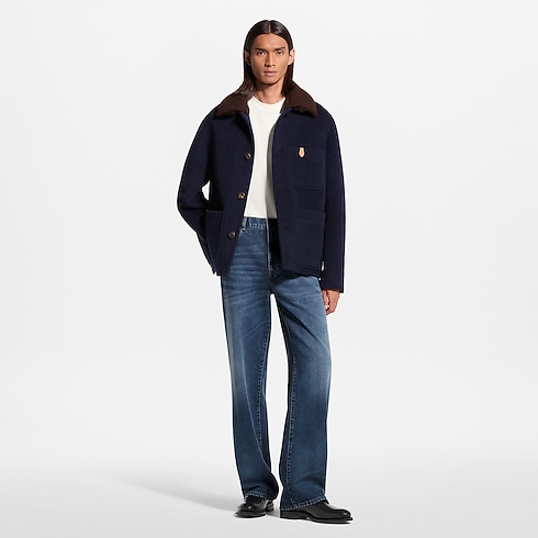 Prêt-à-Porter Tout le Prêt-à-Porter Jean en coton et cachemire | Louis Vuitton ® (Zoom produit)