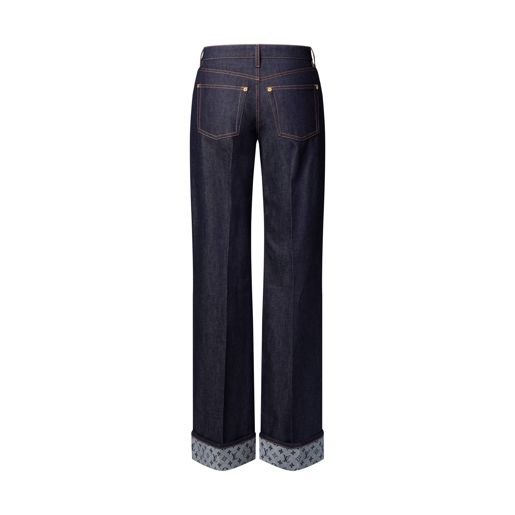  Prêt-à-Porter Pantalons Jean évasé à ourlets | Louis Vuitton ® (Zoom produit)