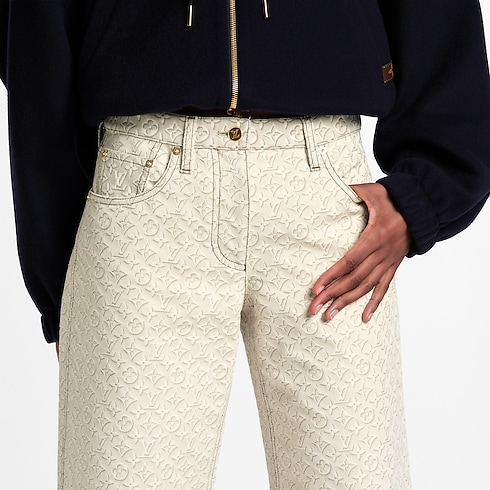 Prêt-à-Porter Pantalons Jean Monogram 3D | Louis Vuitton ® (Zoom produit)