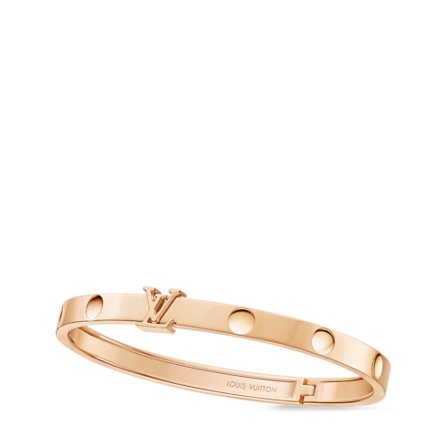 Bijoux Bracelets Jonc Empreinte, or rose | Louis Vuitton ® (Zoom produit)