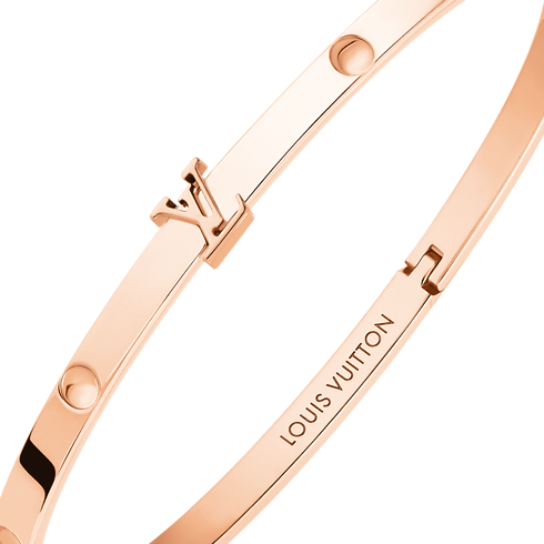 Catégories Bracelets Jonc fin Empreinte, or rose | Louis Vuitton ® (Zoom produit)