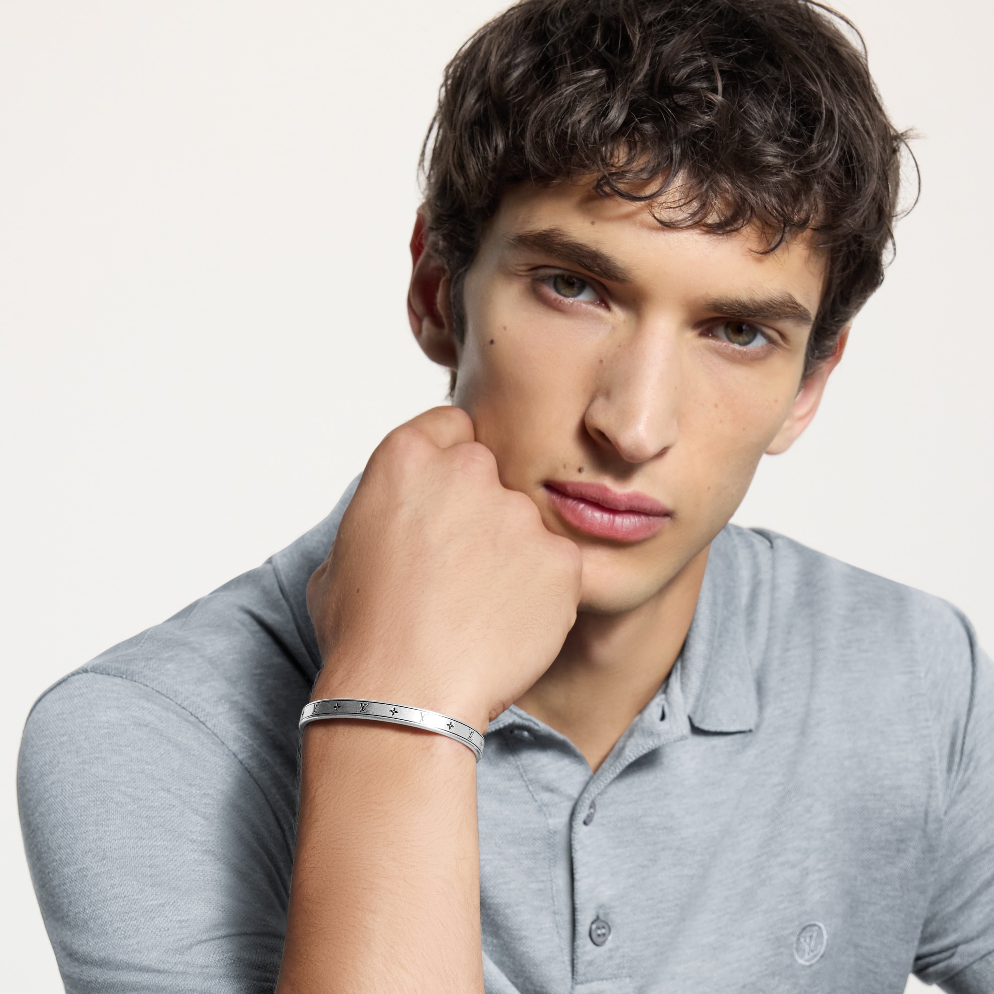 S00 Bijoux Fantaisie Bracelets Jonc LV Spike | Louis Vuitton ® (Zoom produit)