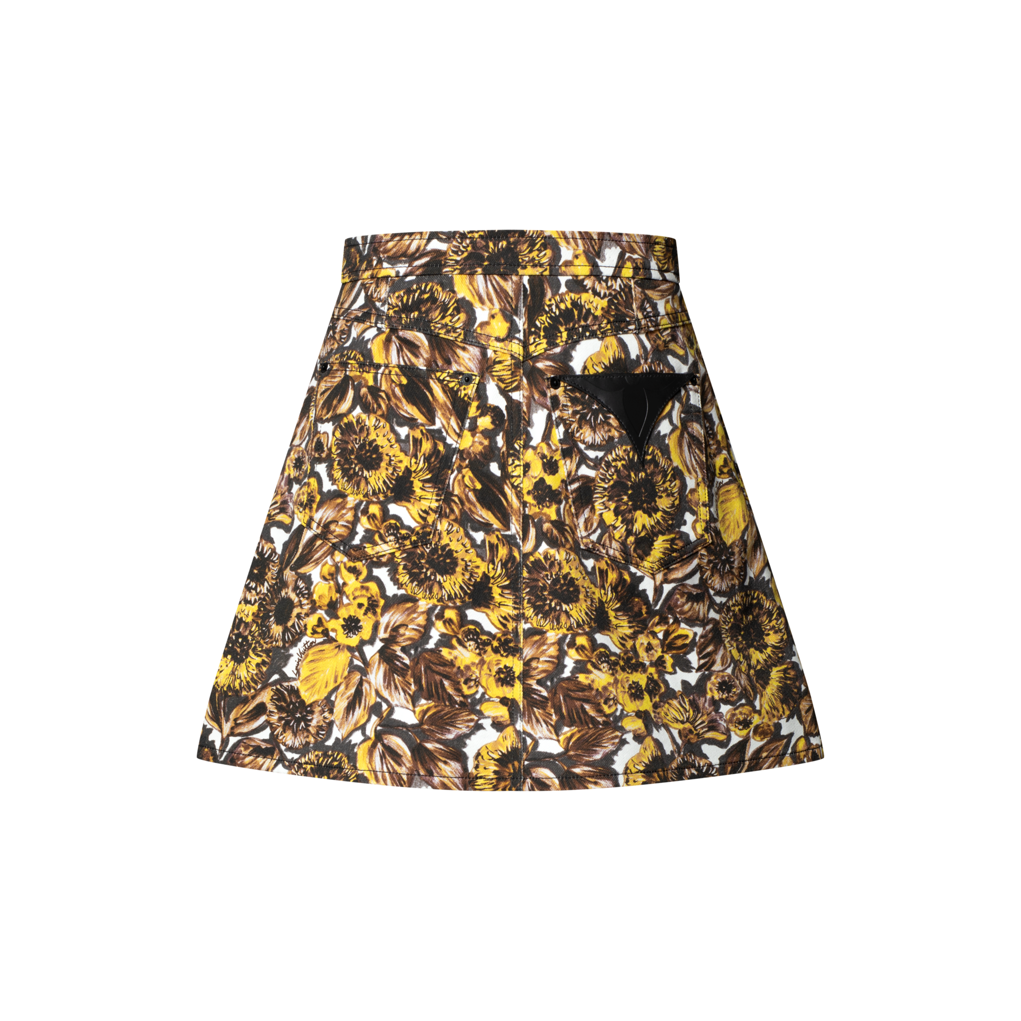  Prêt-à-Porter Jupes et Shorts Jupe à imprimé floral et boutons | Louis Vuitton ® (Zoom produit)