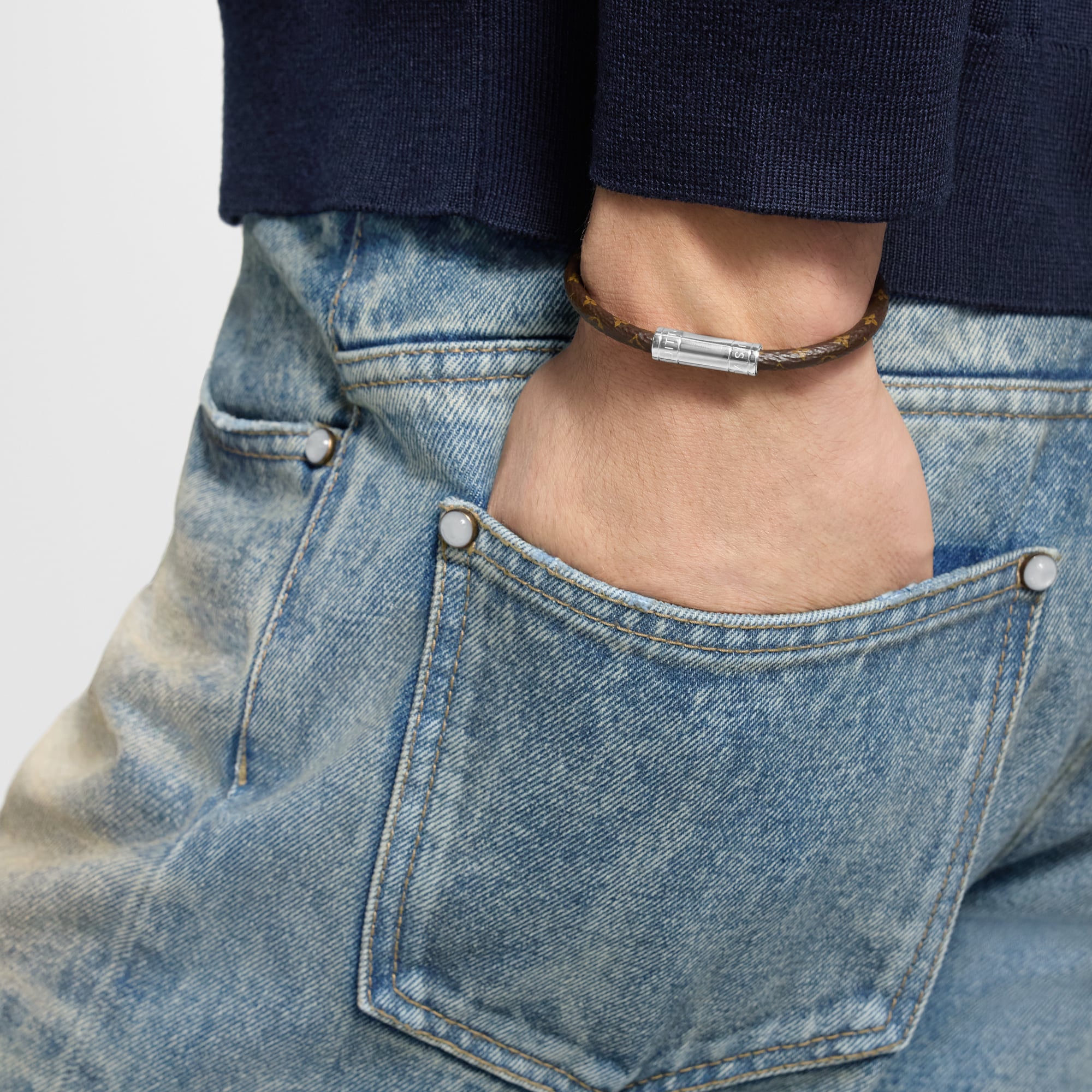 Monogram Eclipse Canvas Fashion Jewelry Bracelets Keep It Bracelet | Louis Vuitton ® (Product zoom)