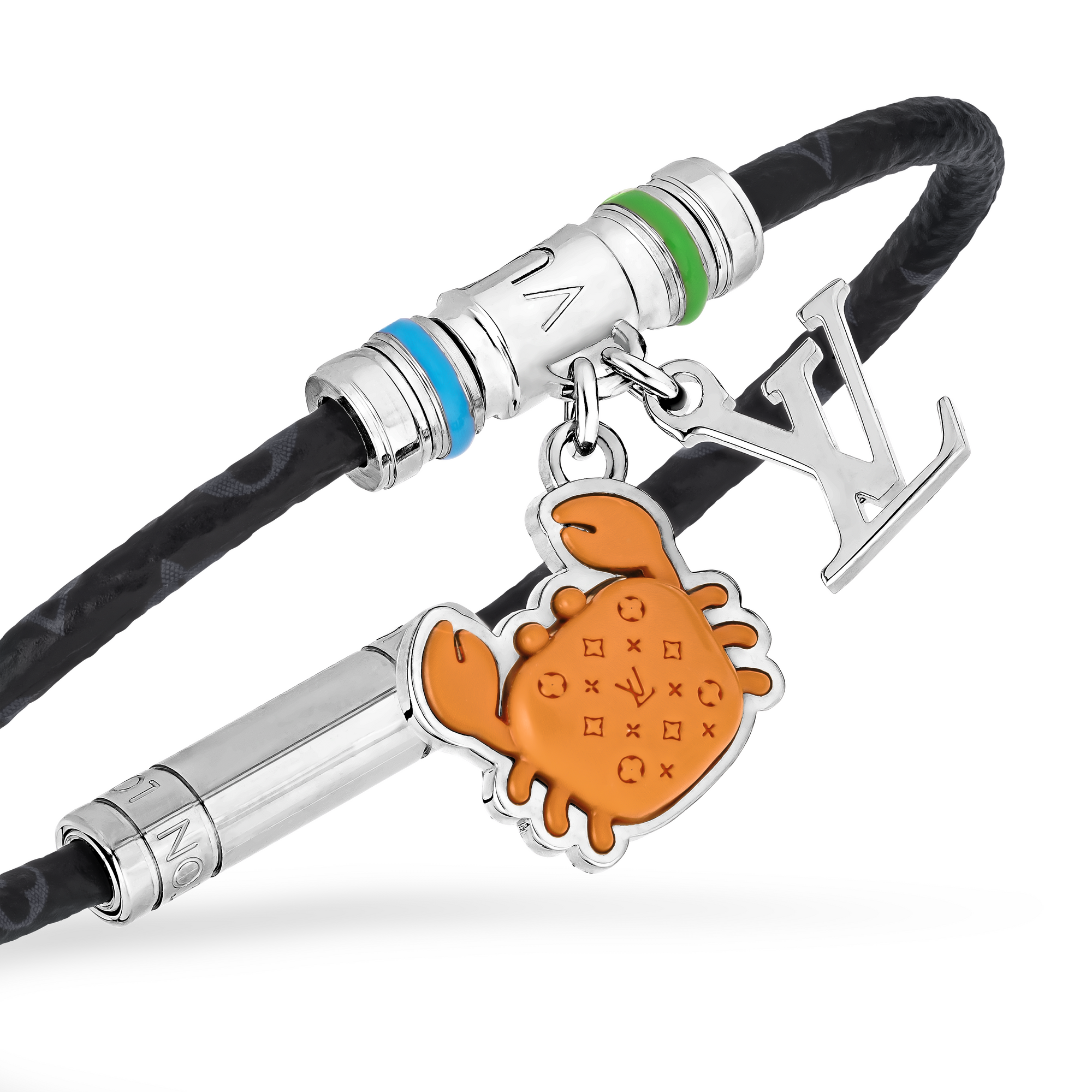 Monogram Eclipse Canvas Fashion Jewelry Bracelets Keep It Crab Bracelet | Louis Vuitton ® (Product zoom)