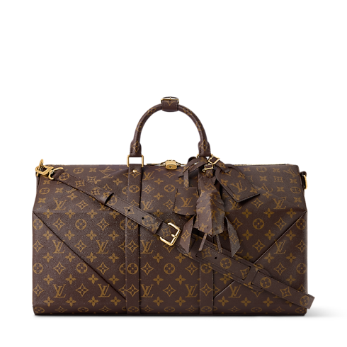 Autres Cuirs Monogram Travel Rolling Luggage Keepall 50 | Louis Vuitton ® (Product zoom)