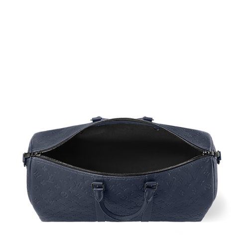 Monogram Shadow Men's Bags LV Icons Keepall Bandoulière 50 | Louis Vuitton ® (Product zoom)