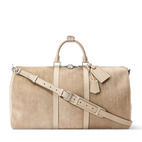 Other Leathers Travel Bags and Rolling Luggage Travel Bags Keepall Bandoulière 50 | Louis Vuitton ® (Product zoom)