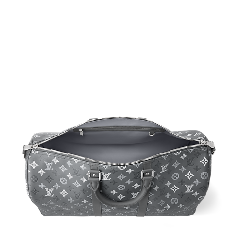 Monogram Shadow Travel Bags All Travel Bags Keepall Bandoulière 50 | Louis Vuitton ® (Product zoom)