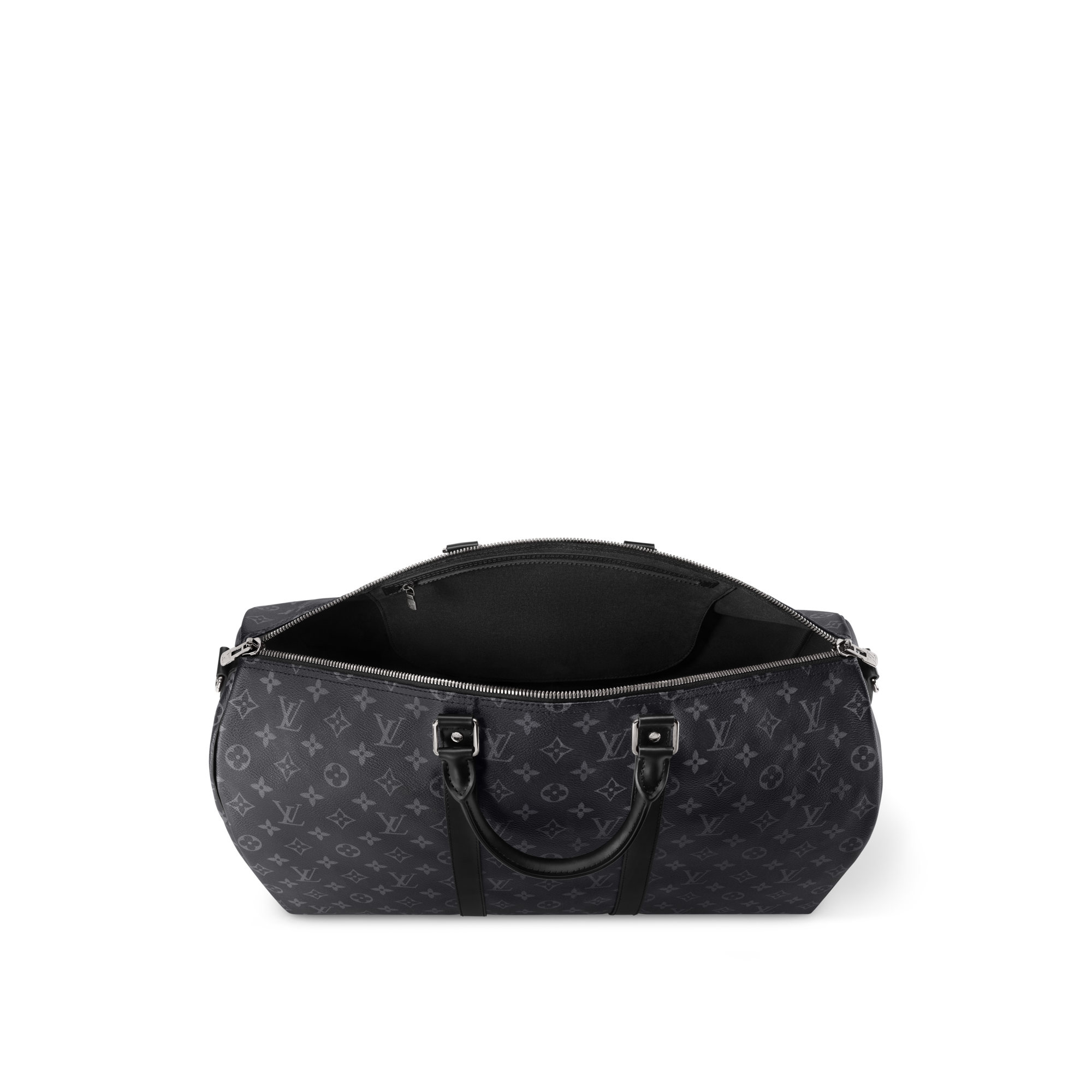 Monogram Eclipse Canvas Personalization Travel Personalization Keepall Bandoulière 50 Mon Monogram | Louis Vuitton ® (Product zoom)