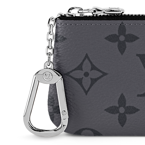 Monogram Eclipse Small Leather Goods All Small Leather Goods Key Pouch | Louis Vuitton ® (Product zoom)