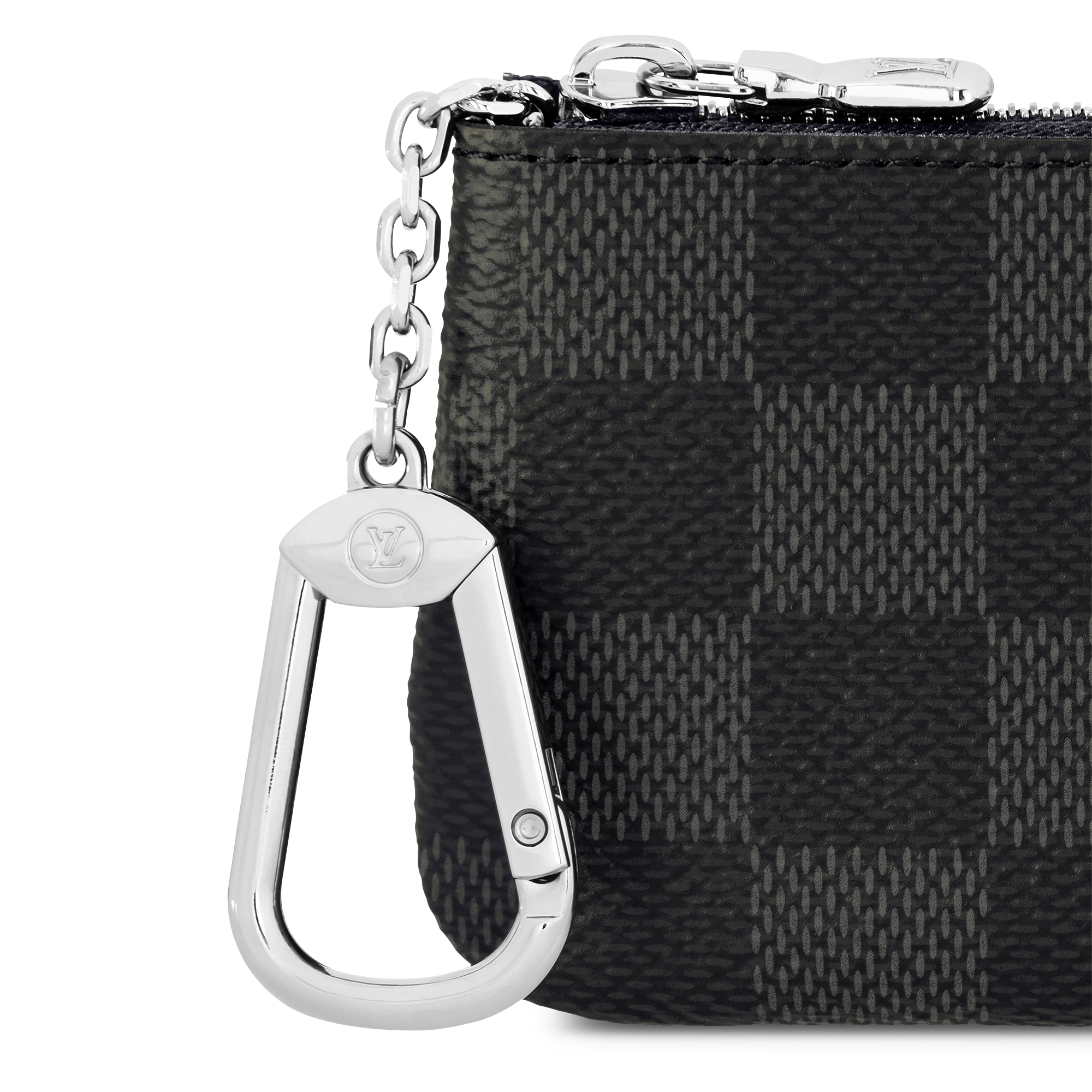 Damier Graphite Canvas For Him } Key Pouch | Louis Vuitton ® (Product zoom)