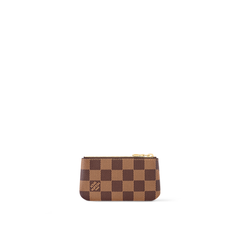 Damier Ebene Small Leather Goods All Small Leather Goods Key Pouch | Louis Vuitton ® (Product zoom)