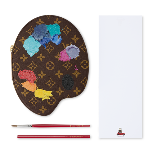 S00 Livres et Stationnaire Bureau et Ecriture Kit de peintre Leonardo Carnets de Palace | Louis Vuitton ® (Zoom produit)