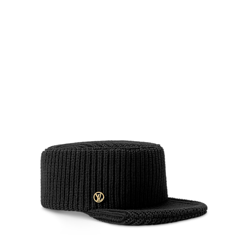 S00 Accessoires Chapeaux et Gants Knitted Squared Cap | Louis Vuitton ® (Zoom produit)