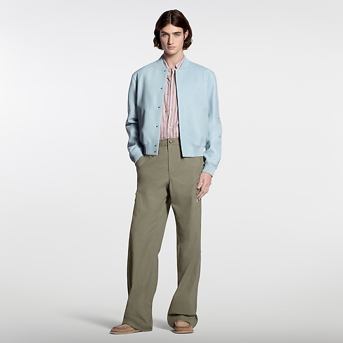 Ready-to-Wear Coats and Outerwear Leather Blouson | Louis Vuitton ® (Product zoom)