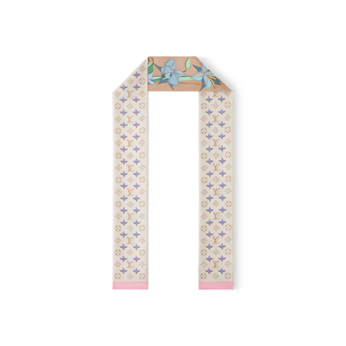 S00 Accessories Silk Squares and Bandeaus Leather Flowers Bandeau | Louis Vuitton ® (Product zoom)