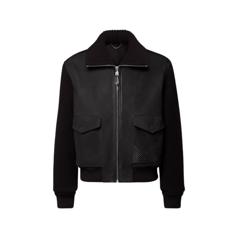 Prêt-à-Porter Tout le Prêt-à-Porter Leather Mix Blouson | Louis Vuitton ® (Zoom produit)