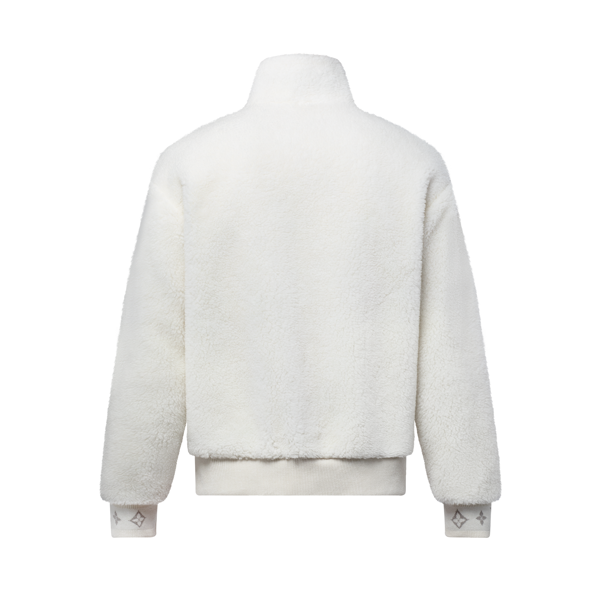 Prêt-à-Porter Tout le Prêt-à-Porter Leather Patch Fleece Blouson | Louis Vuitton ® (Zoom produit)