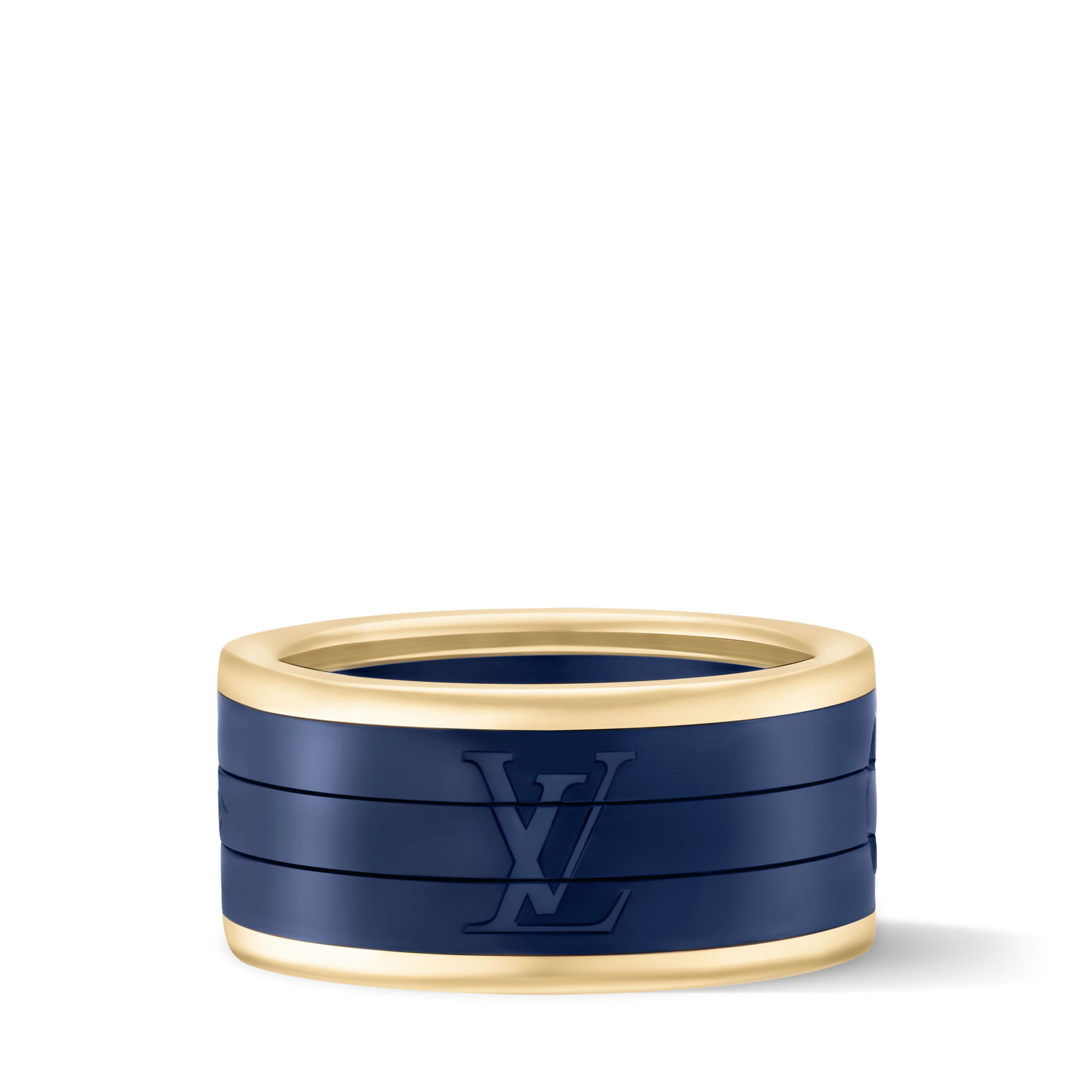  Categories Rings Les Gastons Vuitton Puzzle Ring, Yellow Gold and Titanium | Louis Vuitton ® (Product zoom)