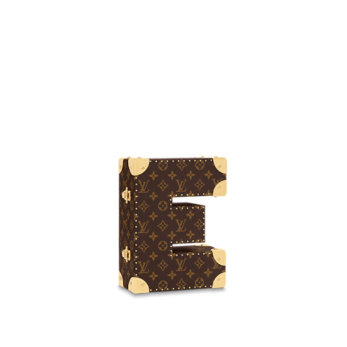 Monogram Trunks and Boxes Boxes Letter Trunk E | Louis Vuitton ® (Product zoom)