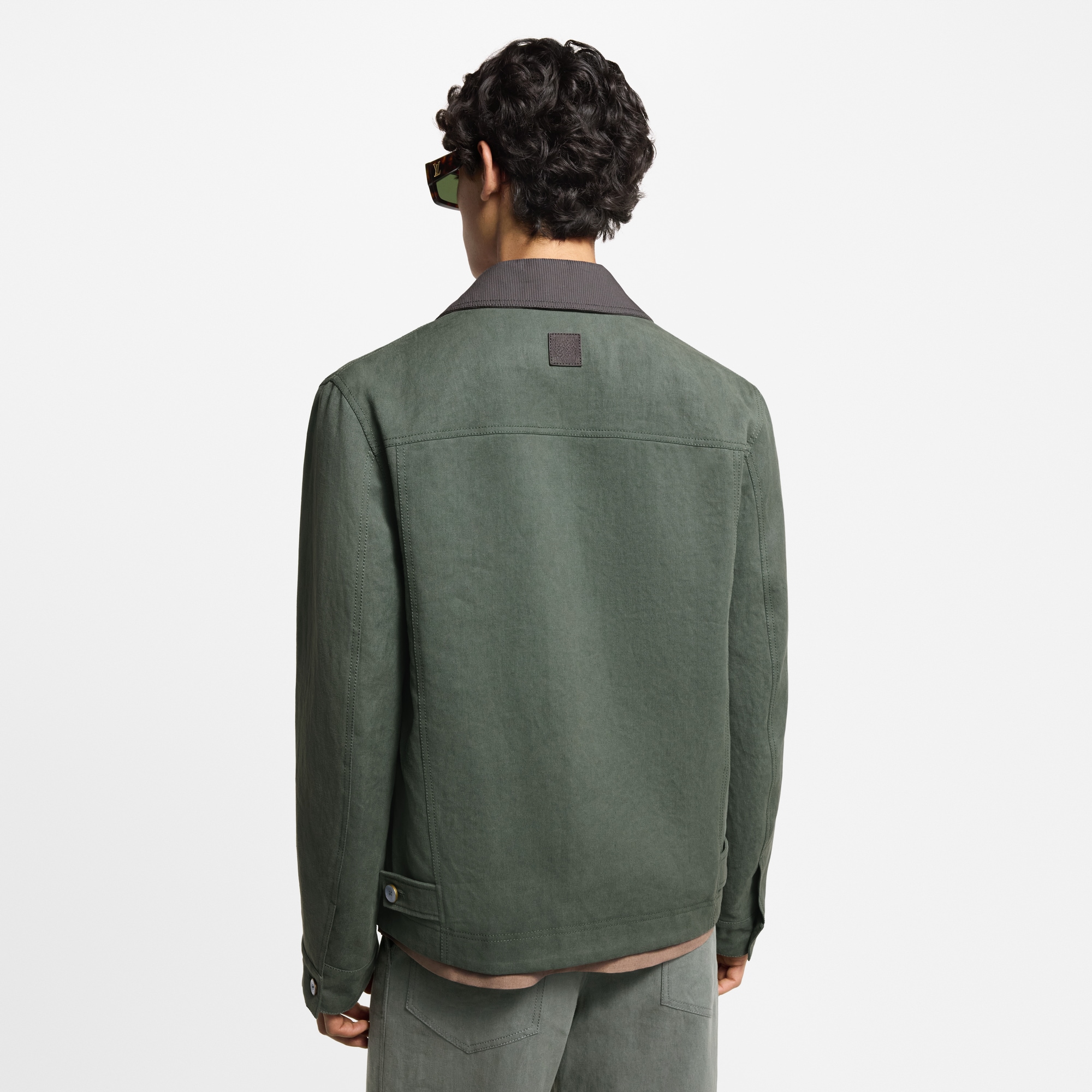  Ready-to-Wear Coats and Outerwear Light Linen Workwear Jacket | Louis Vuitton ® (Product zoom)