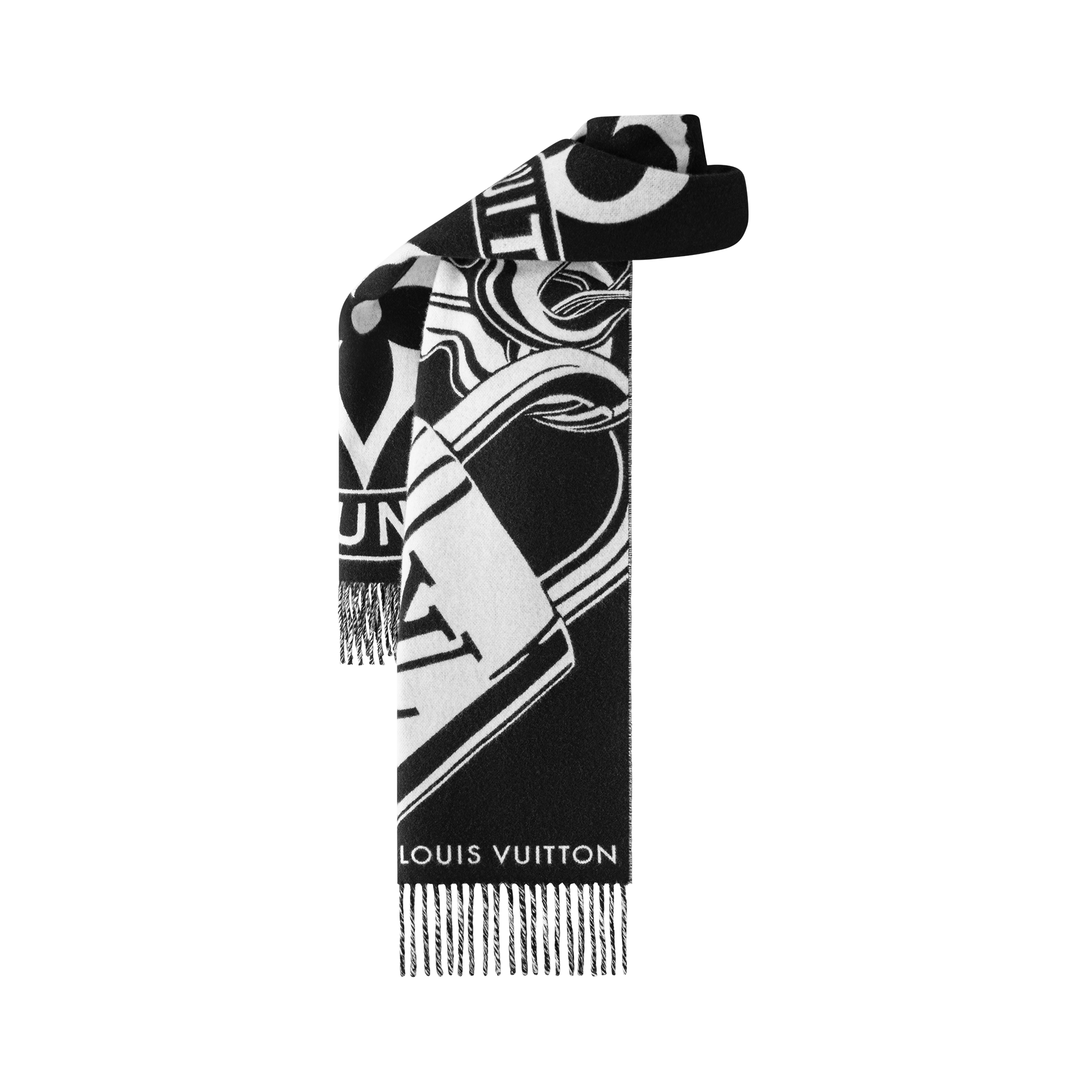 S00 Accessories Scarves  Lock And Keys Scarf | Louis Vuitton ® (Product zoom)