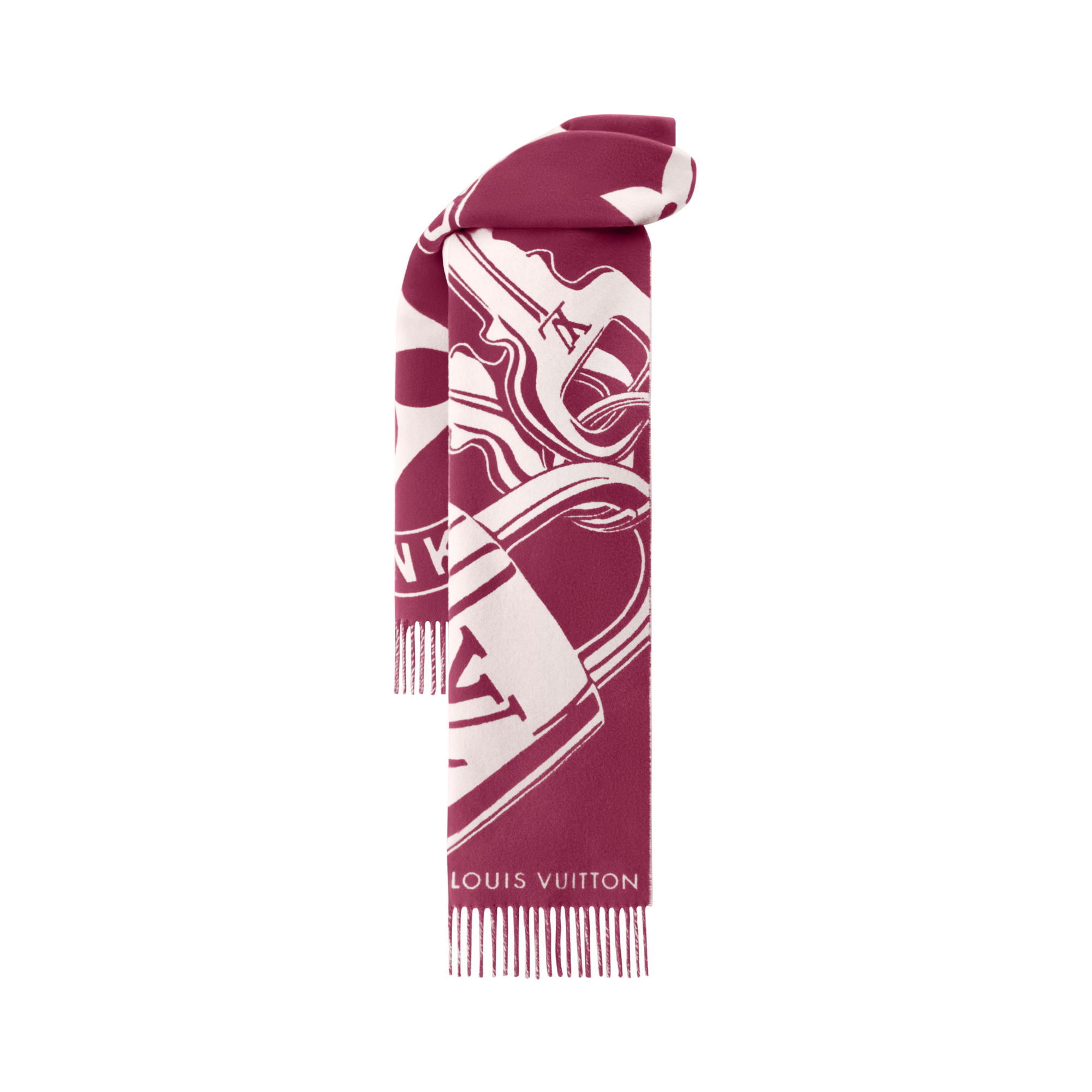 S00 Accessories Scarves  Lock And Keys Scarf | Louis Vuitton ® (Product zoom)