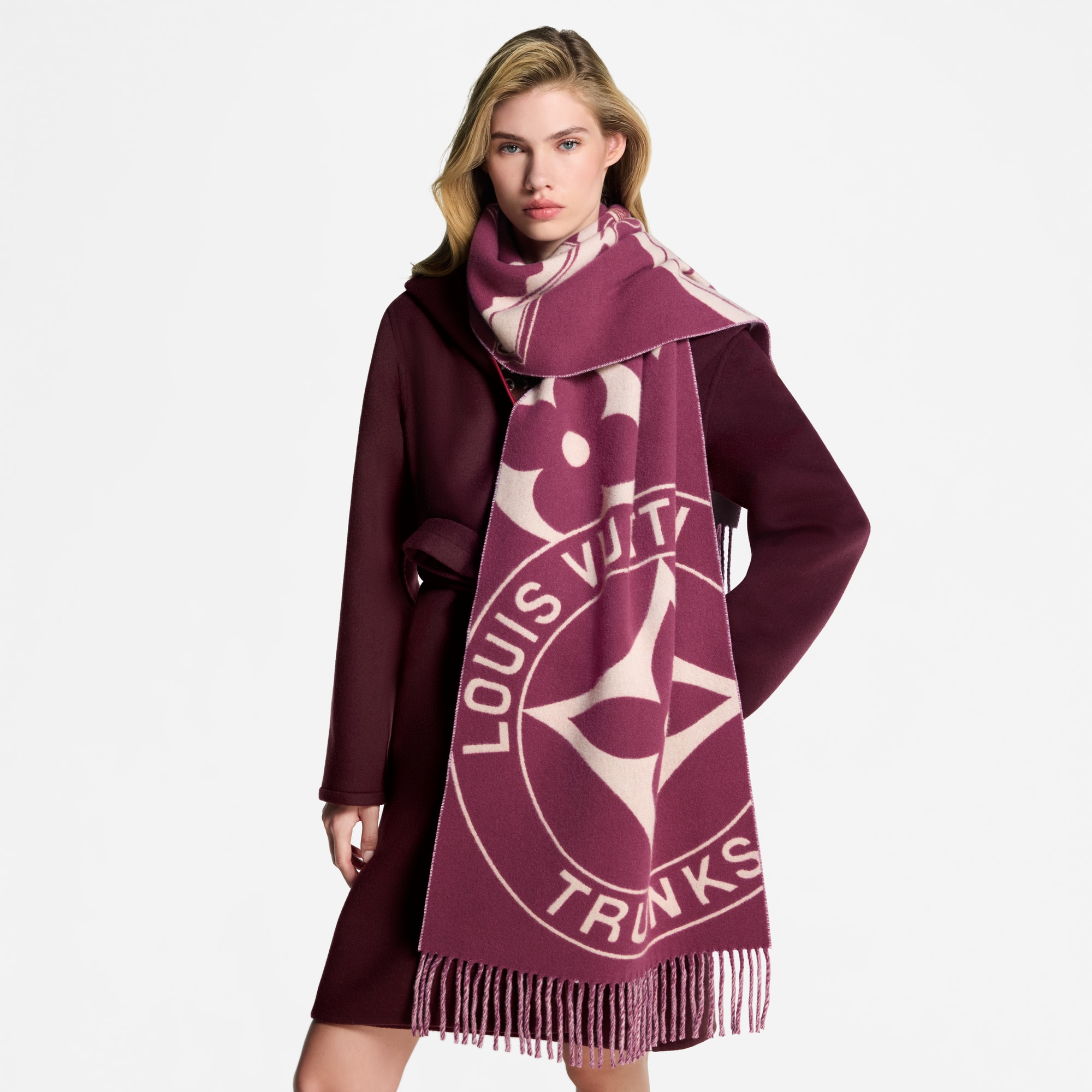 S00 Accessories Scarves  Lock And Keys Scarf | Louis Vuitton ® (Product zoom)