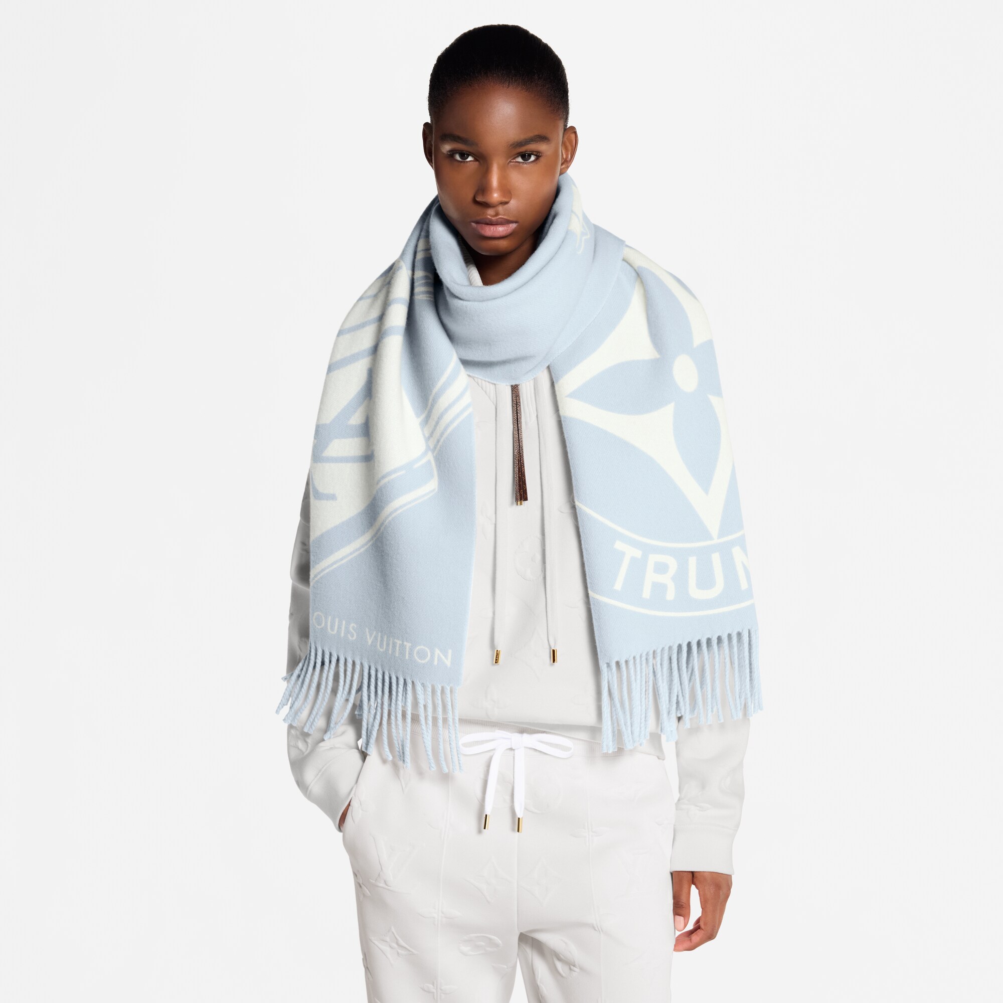 S00 Accessories Scarves  Lock And Keys Scarf | Louis Vuitton ® (Product zoom)