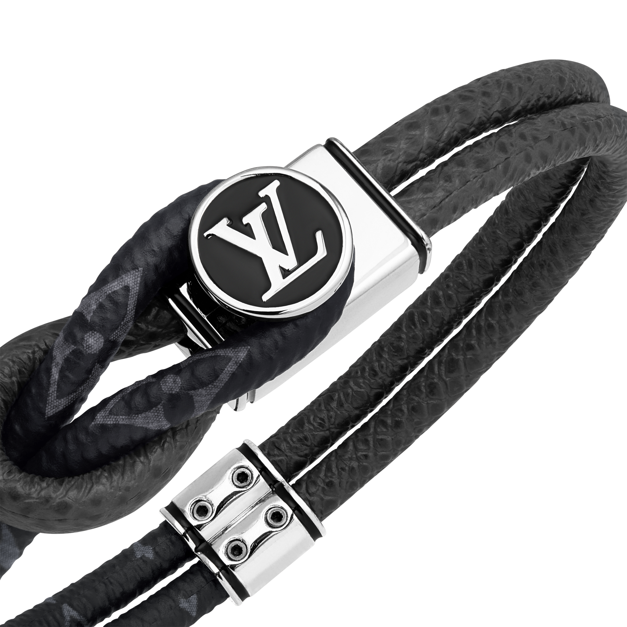 Monogram Eclipse Canvas Fashion Jewelry Fashion Jewelry Loop It Bracelet | Louis Vuitton ® (Product zoom)
