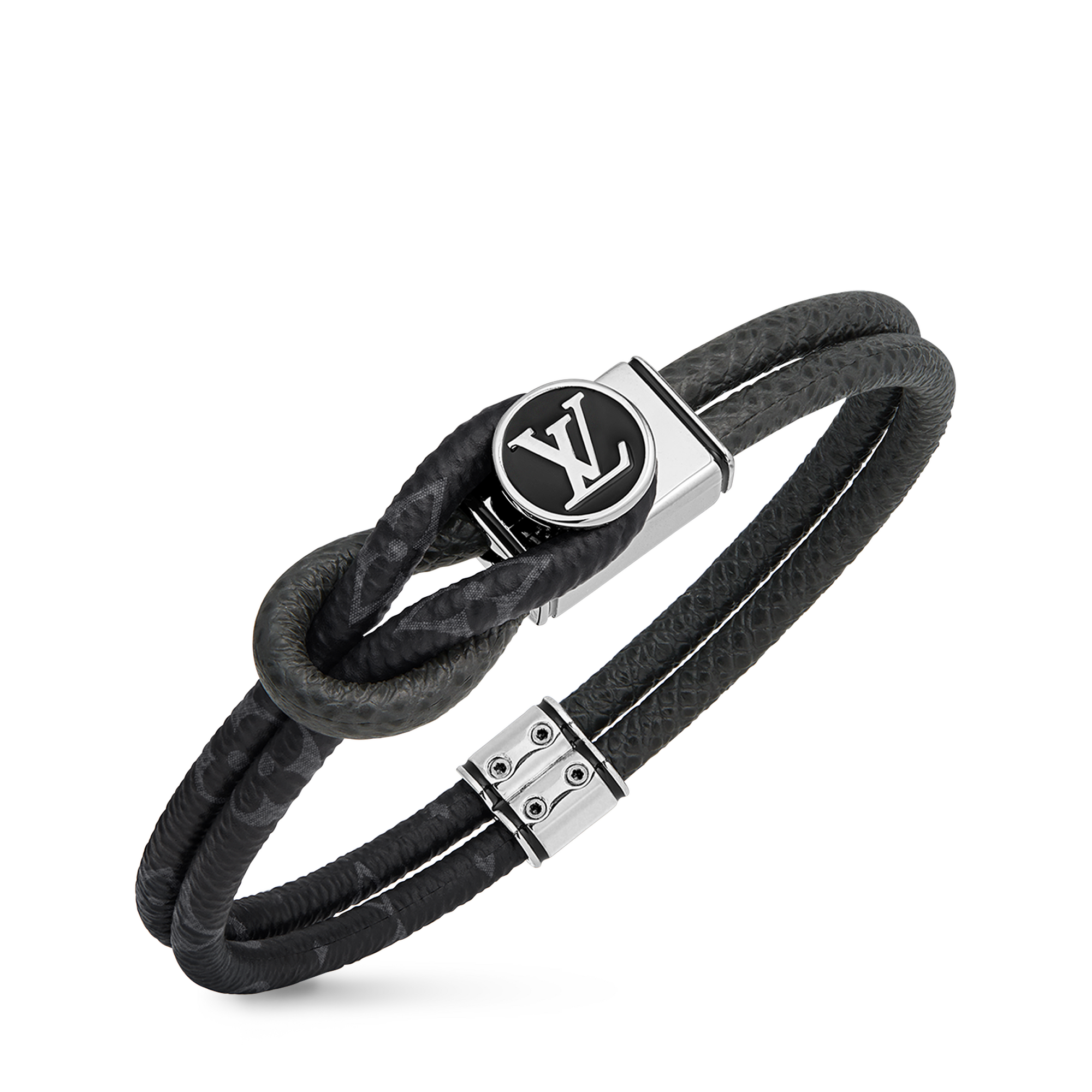 Monogram Eclipse Canvas Fashion Jewelry Fashion Jewelry Loop It Bracelet | Louis Vuitton ® (Product zoom)